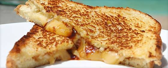 Grilled Cheese at Portland Food Cart